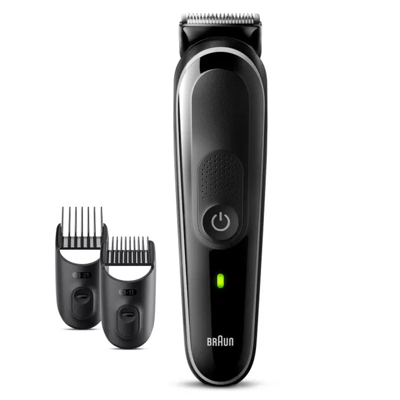 Braun MGK3440 — All-in-one trimmer, Cordless, Number of length steps 13, Black/Grey
