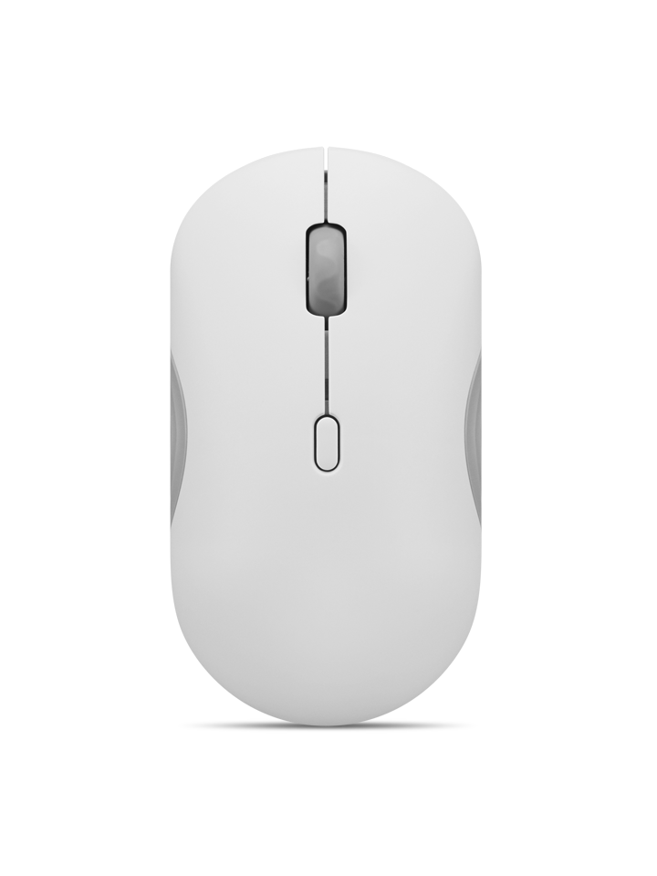Lenovo 350 — Silent Mouse, Wireless, Bluetooth, Cloud Grey