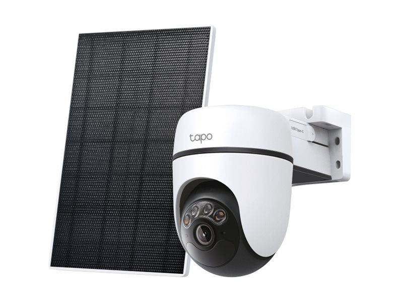 TP-LINK Tapo C630 KIT — Solar-Powered Pan/Tilt Security Camera Kit, Dome, 5 MP, 4mm/F1.6
