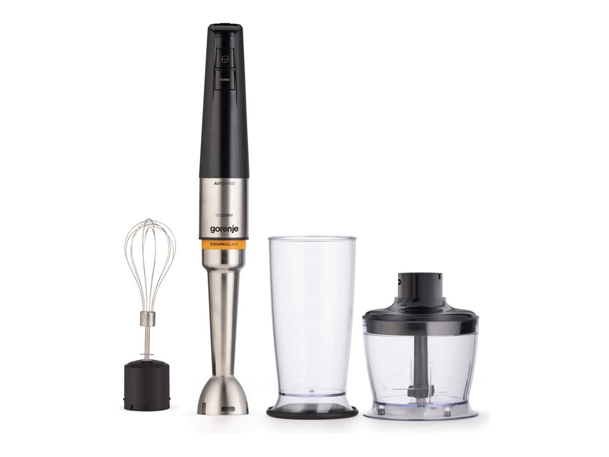 Gorenje HBX1200EB, 1200 W, Hand Blender, Jar material Plastic