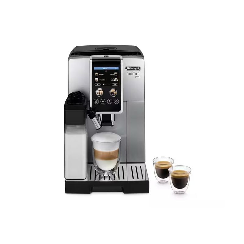 Delonghi Dinamica Plus ECAM380.85.SB — Coffee Maker, Pump pressure 15 bar, Built-in milk frother, Automatic