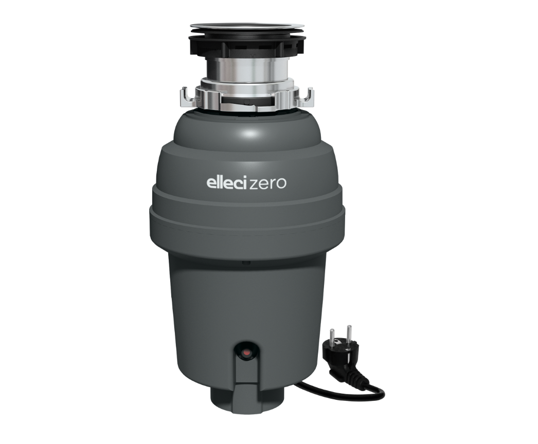 Elleci TDZ060GR Zero 60 Series — Kitchen Waste Grinder, 860 ml, 2500 RPM, Gray