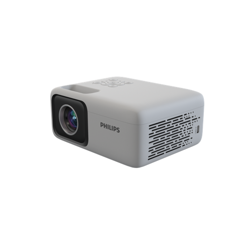 Philips NeoPix 106 Projector, HD ready (1280x720), 100 ANSI lumens, Gray