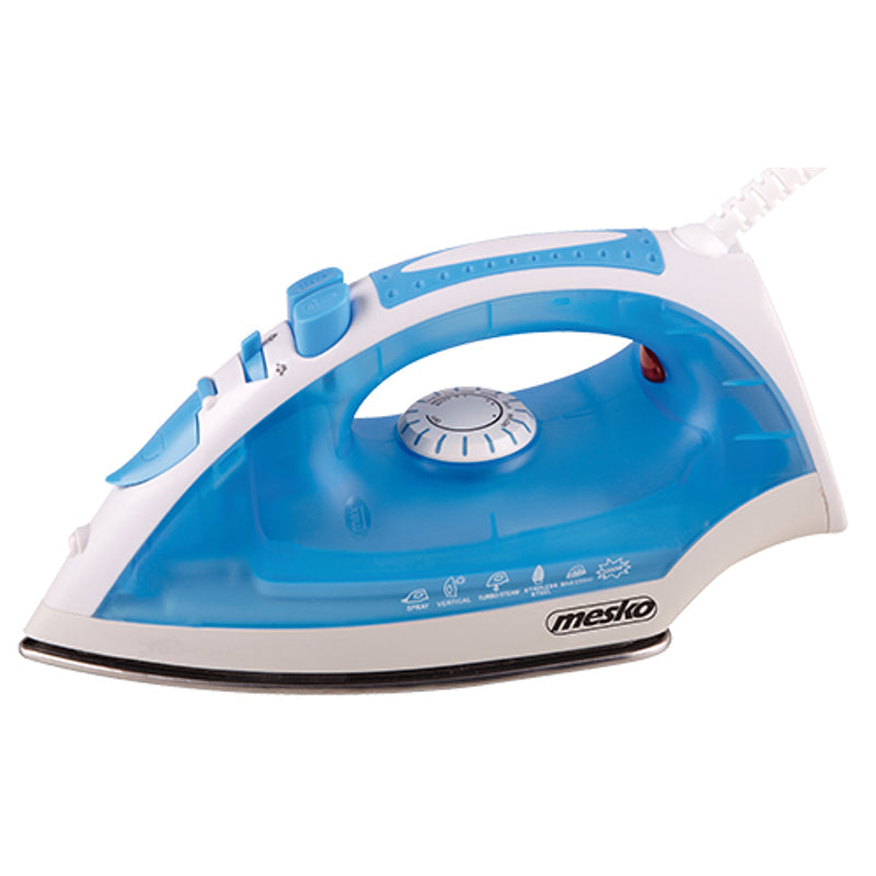 Mesko MS 5023, With cord, 2200 W, Blue/White