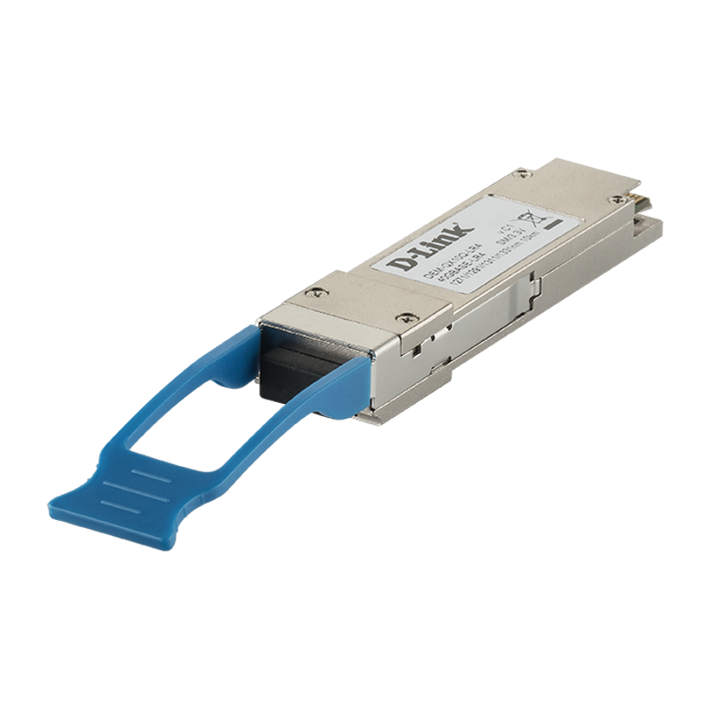 D-Link DEM-QX10Q-LR4 — Multi-mode Transceiver, Single-mode, QSFP+ Connector, Maximum transfer distance 10000 m
