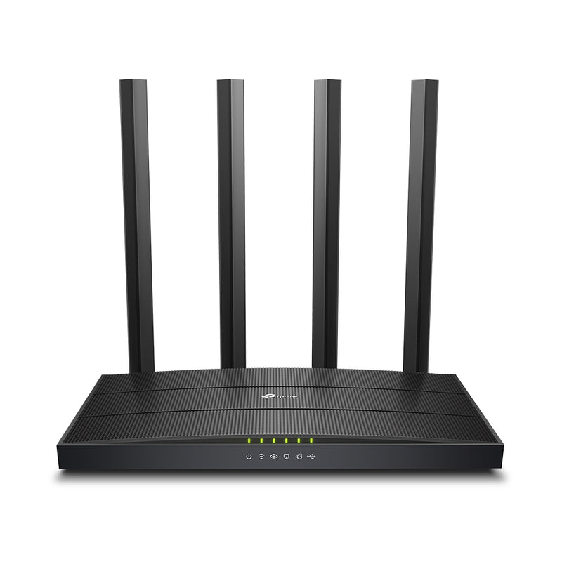 TP-LINK Archer C6U — AC1200 Wireless Gigabit Router, 802.11ac, 300+867 Mbit/s, 10/100/1000 Mbit/s