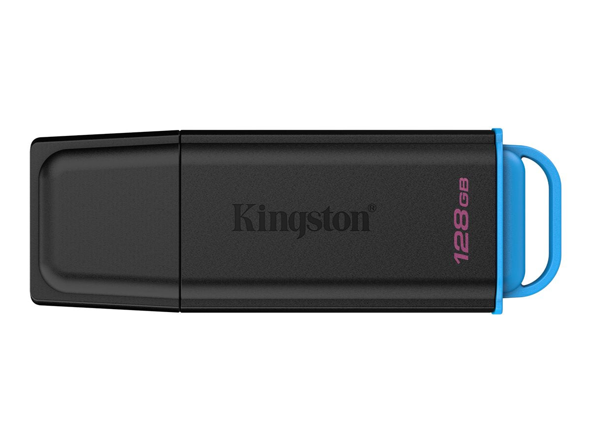 Kingston DataTraveler Exodia — USB Flash Drive, 128 GB, USB Type-A, Black