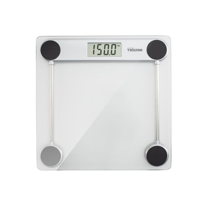 Tristar WG-2421 — Bathroom scale, Maximum weight (capacity) 150 kg, Accuracy 100 g, White