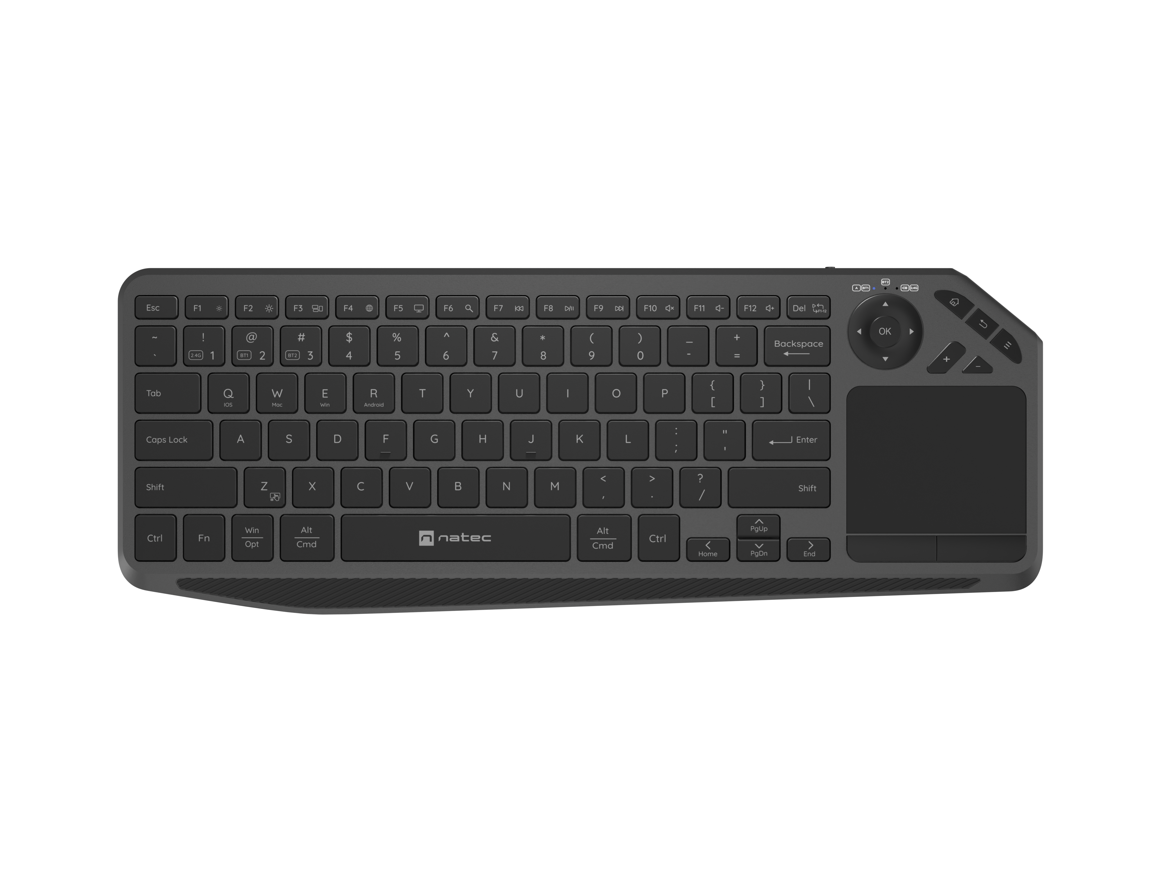 Natec Turbot 2, Keyboard, Wireless, US