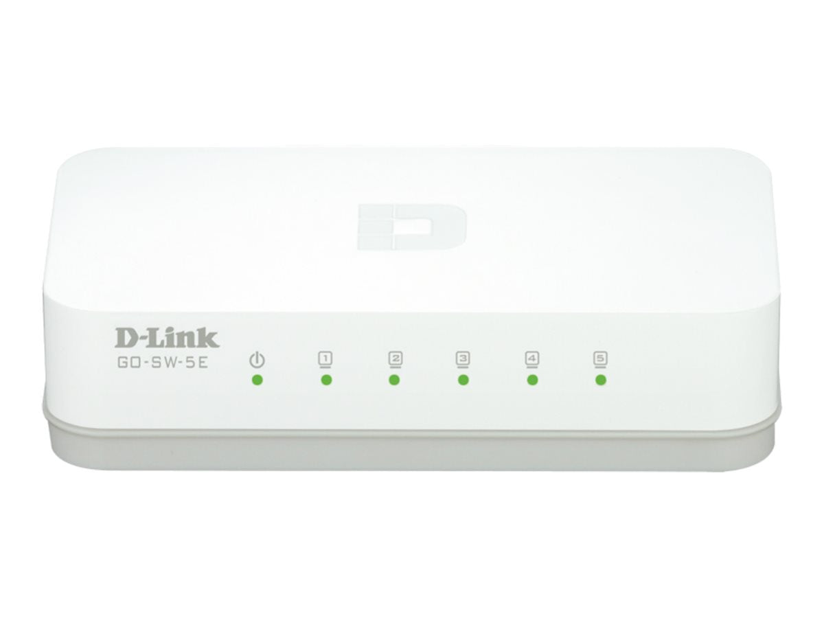D-Link GO-SW-5E/E — 5-Port Fast Ethernet Easy Desktop Switch