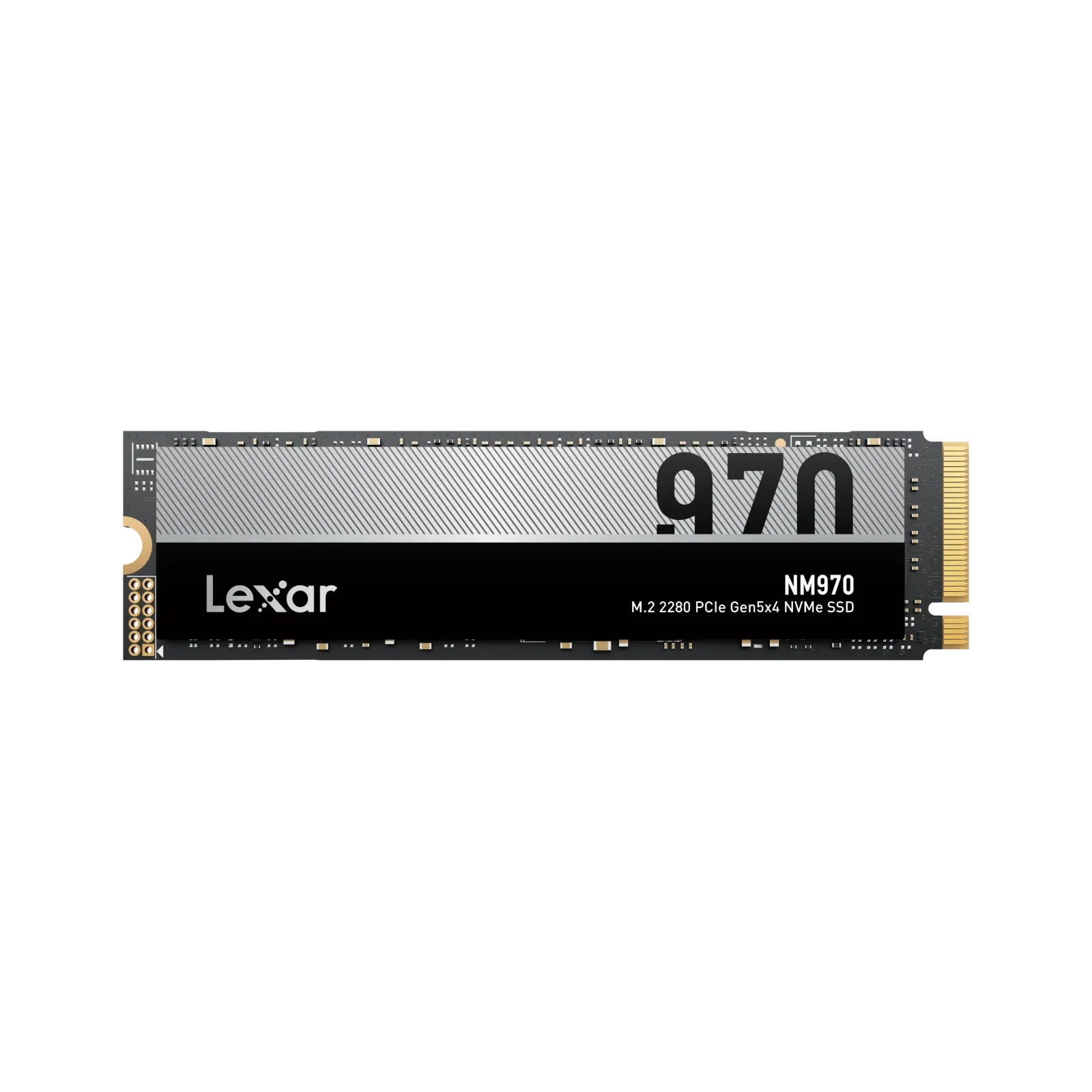 Lexar SSD NM970, 512 GB, SSD form factor M.2 2280, Solid-state drive interface PCIe Gen 5X4