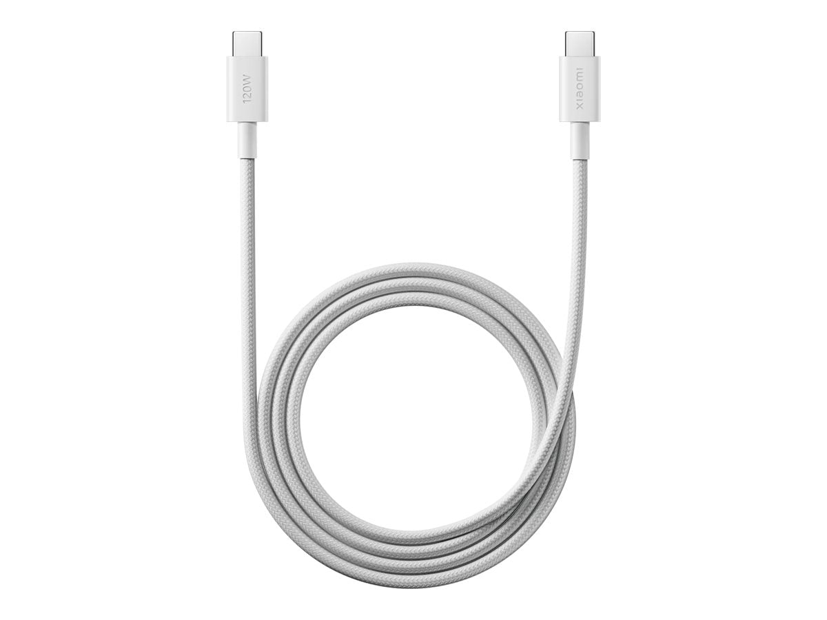 Xiaomi BHR087KGL — 6A Braided USB-C to USB-C Cable, 1m