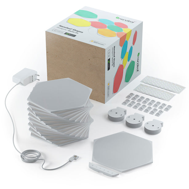 Nanoleaf Shapes Hexagons Smarter Kit (15 panels), 16M+