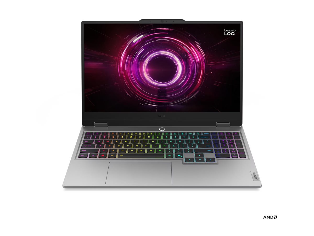 Lenovo LOQ 15AHP10 AMD, Luna Grey, 15.6 ", IPS