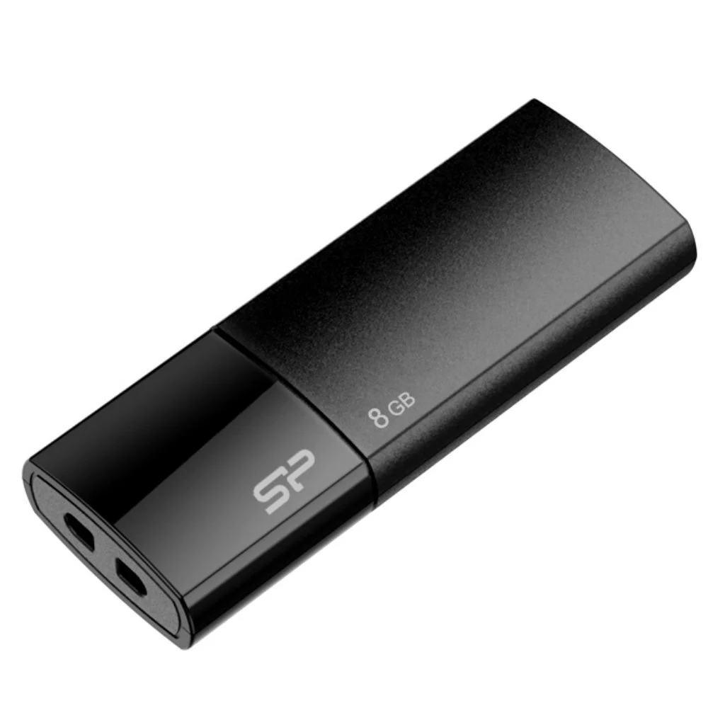 Silicon Power Ultima U05, 8 GB, USB Type-A, Black