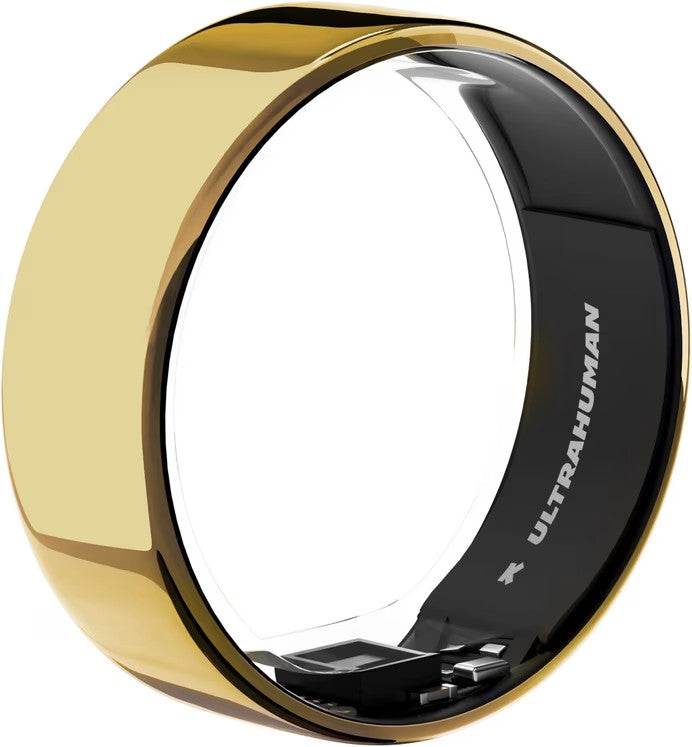 Ultrahuman — Ring Air, Bionic Gold, Size 10, Smart Ring