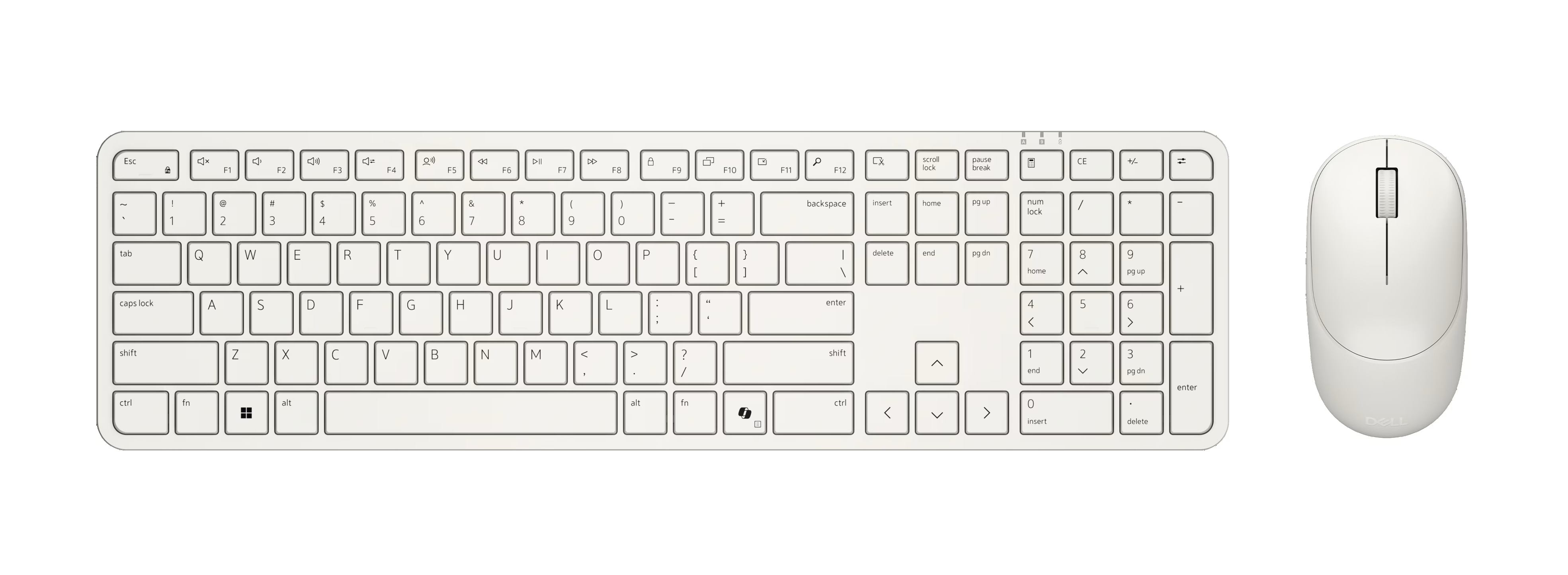 Dell Pro 5 KM526, Keyboard and Mouse Set, Wireless, Mouse included