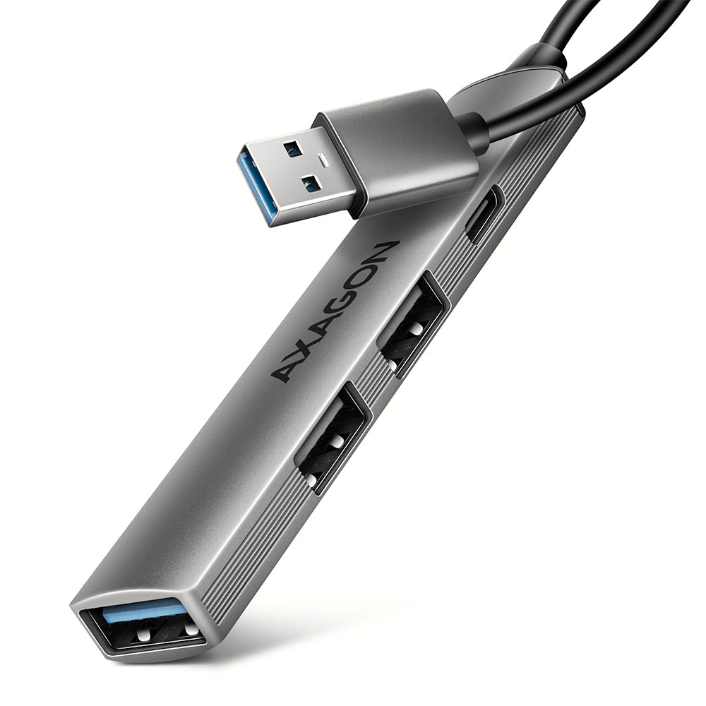 AXAGON HUE-STA — ALU STRIP USB-A 4 port hub
