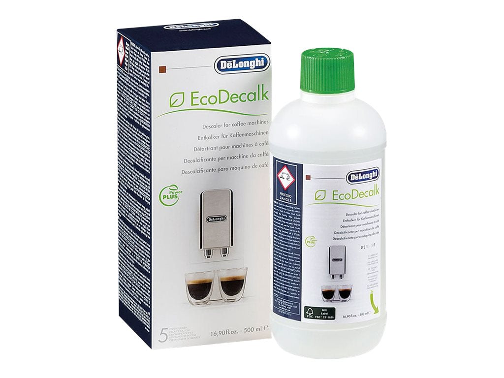 Delonghi EcoDecalk 500ml, 500 ml, Green, White