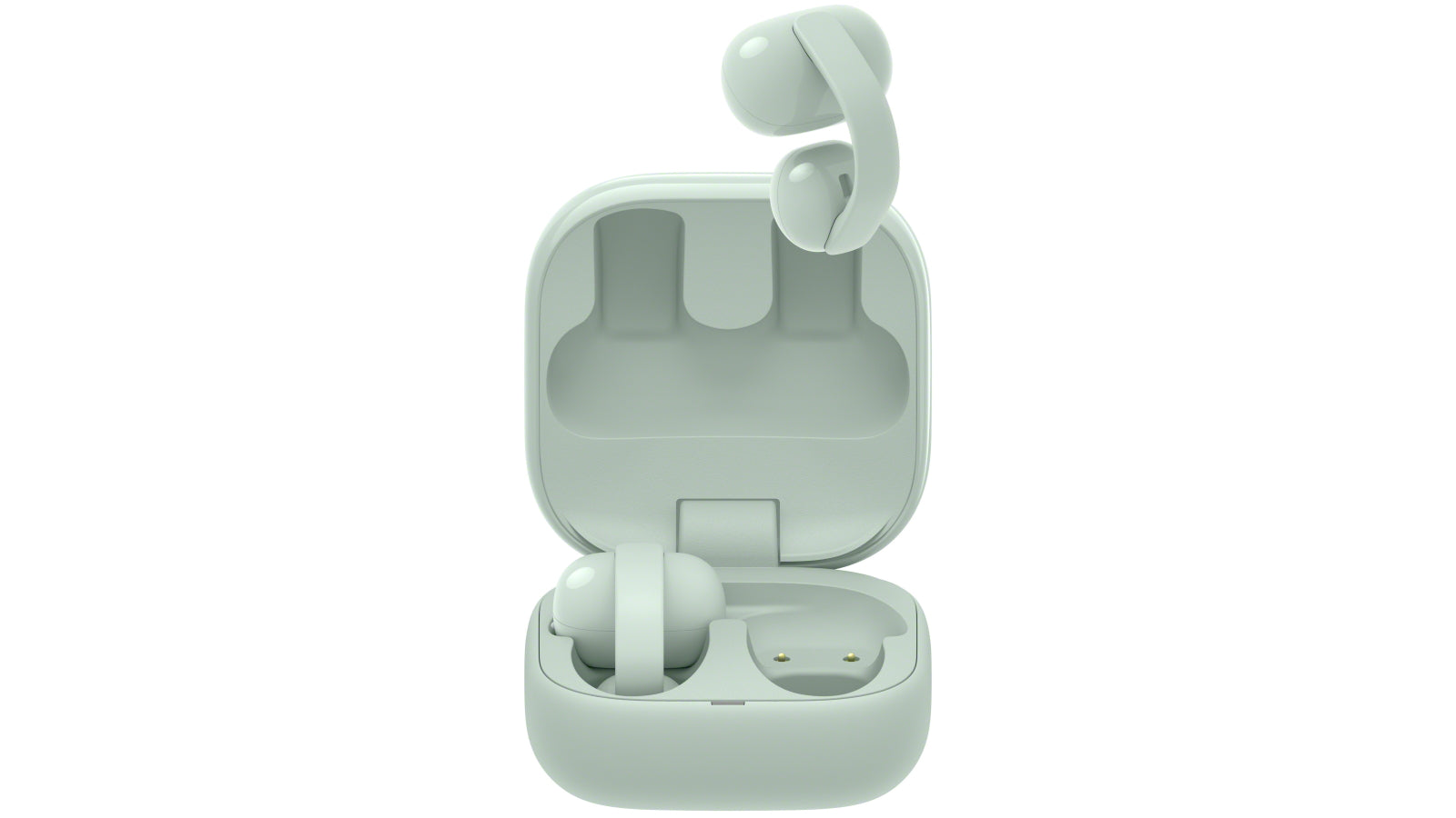 Sony Earbuds LinkBuds WF-LC900 Clip, Bluetooth, Open-Ear, Green