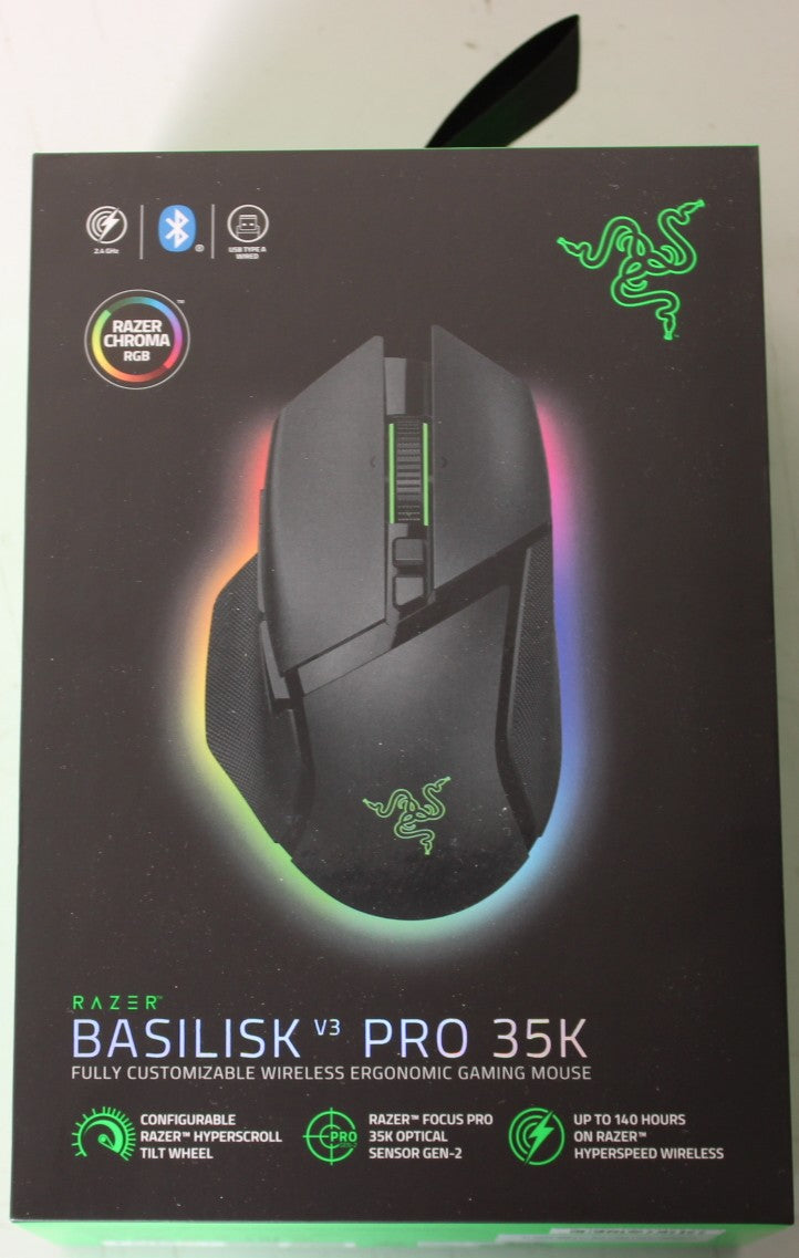Razer Basilisk V3 Pro 35K — Gaming Mouse, Razer Gaming Mouse, Optical mouse, Wireless