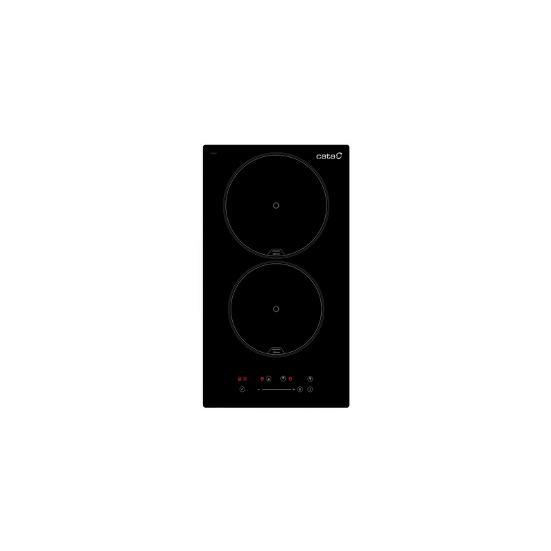 CATA Hob ISB 3102 BK, Induction, Number of burners/cooking zones 2, Slider