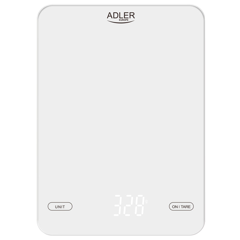Adler AD 3177w — Kitchen Scale, Maximum weight (capacity) 10 kg, White