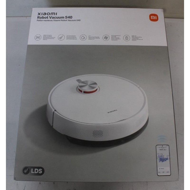 Xiaomi Robot Vacuum S40 EU, Wet&Dry, 5200 mAh, Dust capacity 0.52 L