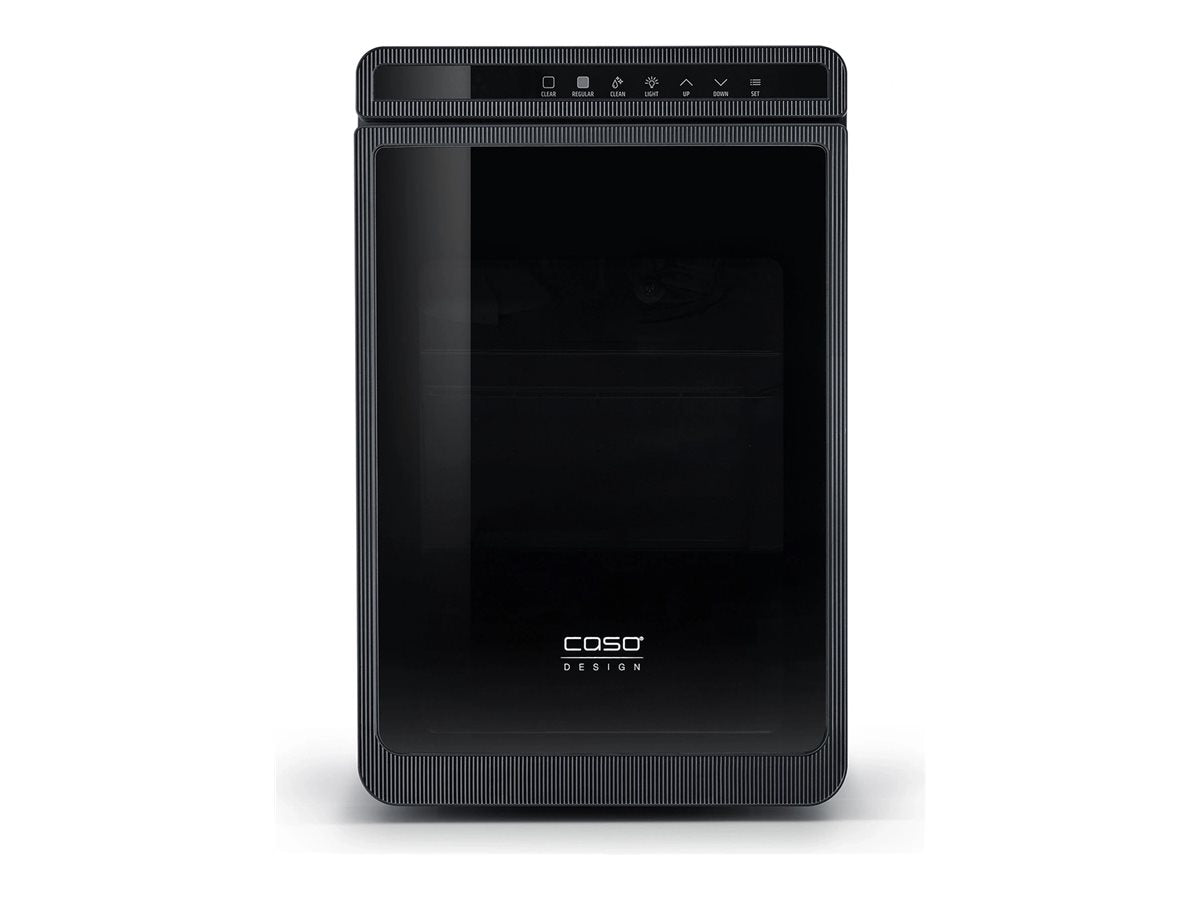 Caso IceCube Pro — Ice Cube Maker, Power 250 W, Capacity 2 L, Stainless steel/Black