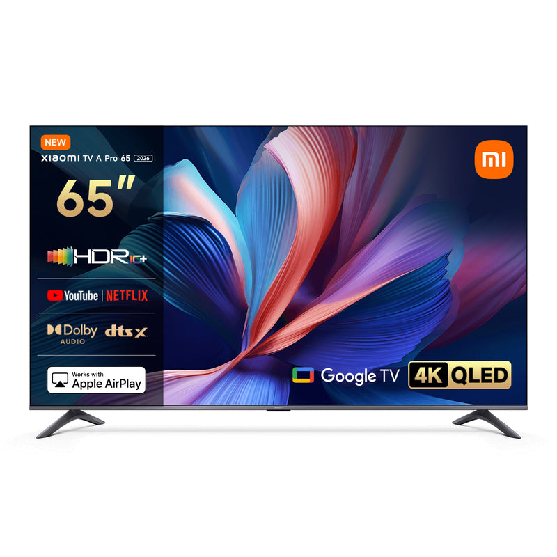 Xiaomi QLED TV A Pro 2026, 65, Smart TV, Google TV