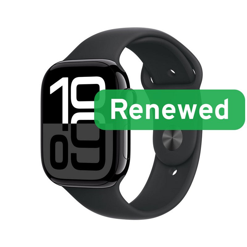 Apple Renewed Grade A — Apple Watch Series 10 LTE 46mm, Jet Black