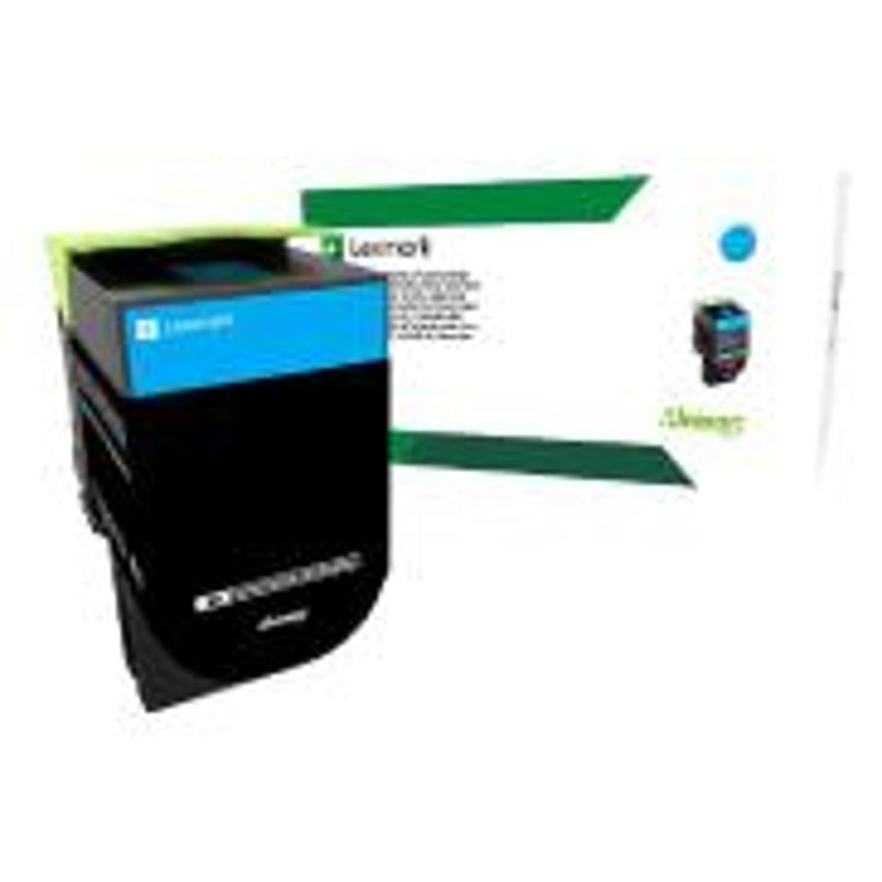 Lexmark 2,3K 2,3K Return Program (CS/CX317,417,517), Toner cartridge, Cyan