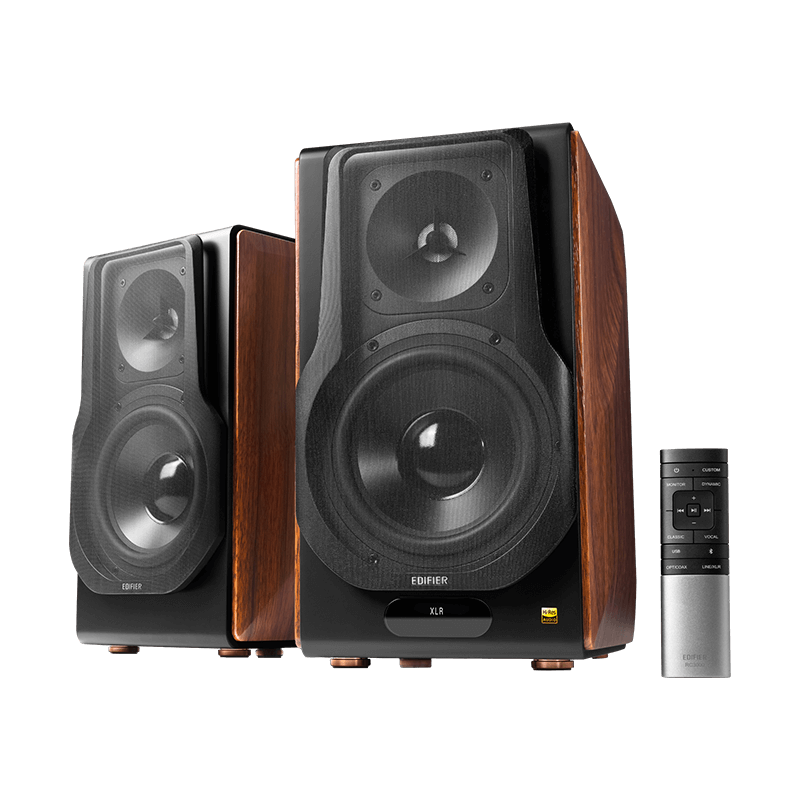 Edifier S3000MK II — Premium 2.0 Speaker System, Bluetooth, Wireless connection, Brown