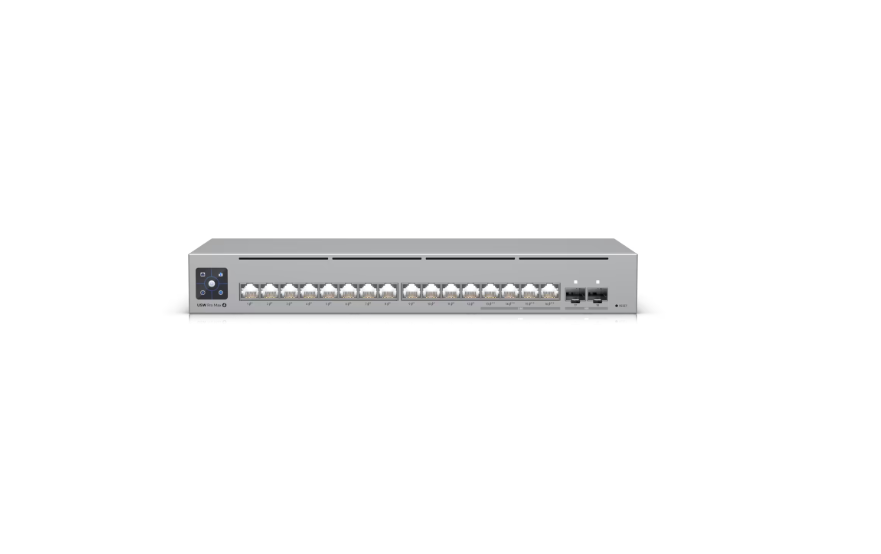 Ubiquiti USW-Pro-Max-16-PoE — 16-port Switch, Managed L3, Desktop/Wall-mountable, Power supply type AC/DC, external, 210W
