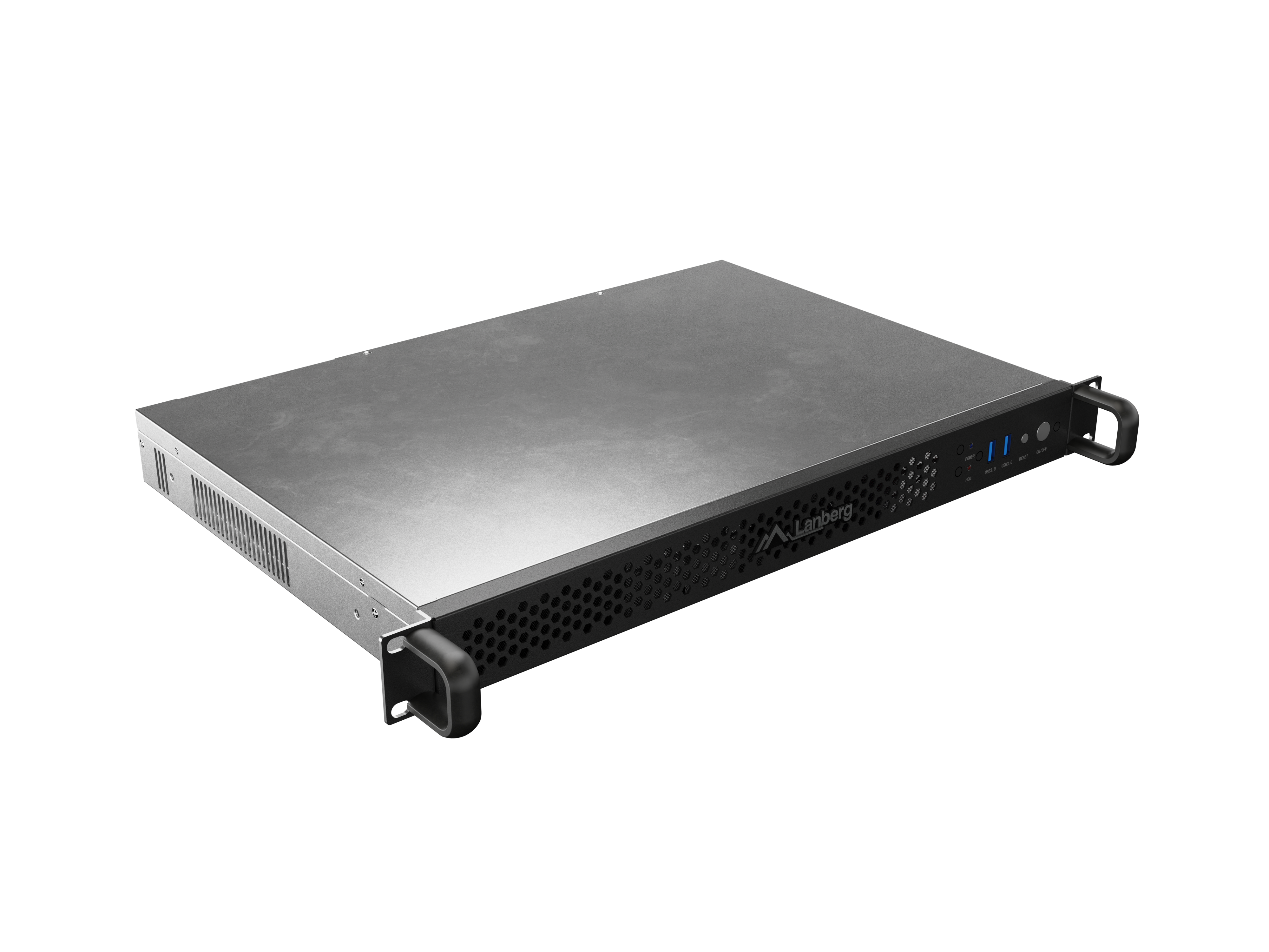 Lanberg SC01-3001-10B — Rackmount server chassis ITX 300/10 19"/1U, Black