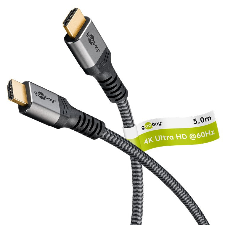 Goobay 64996 — High Speed HDMI Cable with Ethernet, 5 m