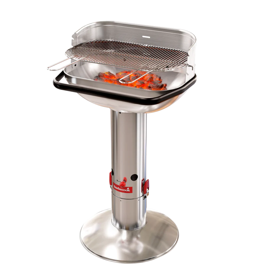 Barbecook BC-CHA-1004 — Charcoal Barbecue Loewy 55 SST, 59.8 x 35.4 x 101 cm