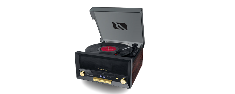 Muse MT-112 W — Turntable Micro System With Vinyl Deck, Micro system CD with turntable, USB port