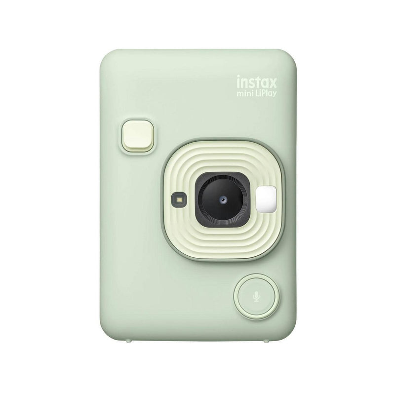 Fujifilm Instax mini LiPlay — Instant Camera, Lithium-Ion (Li-Ion), Matcha Green, 10cm - ∞