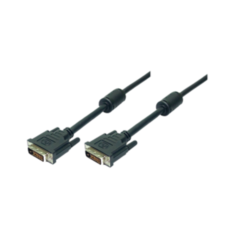 Logilink — DVI-D (24+1) - DVI-D (24+1), dual link,, DVI to DVI, 2 m