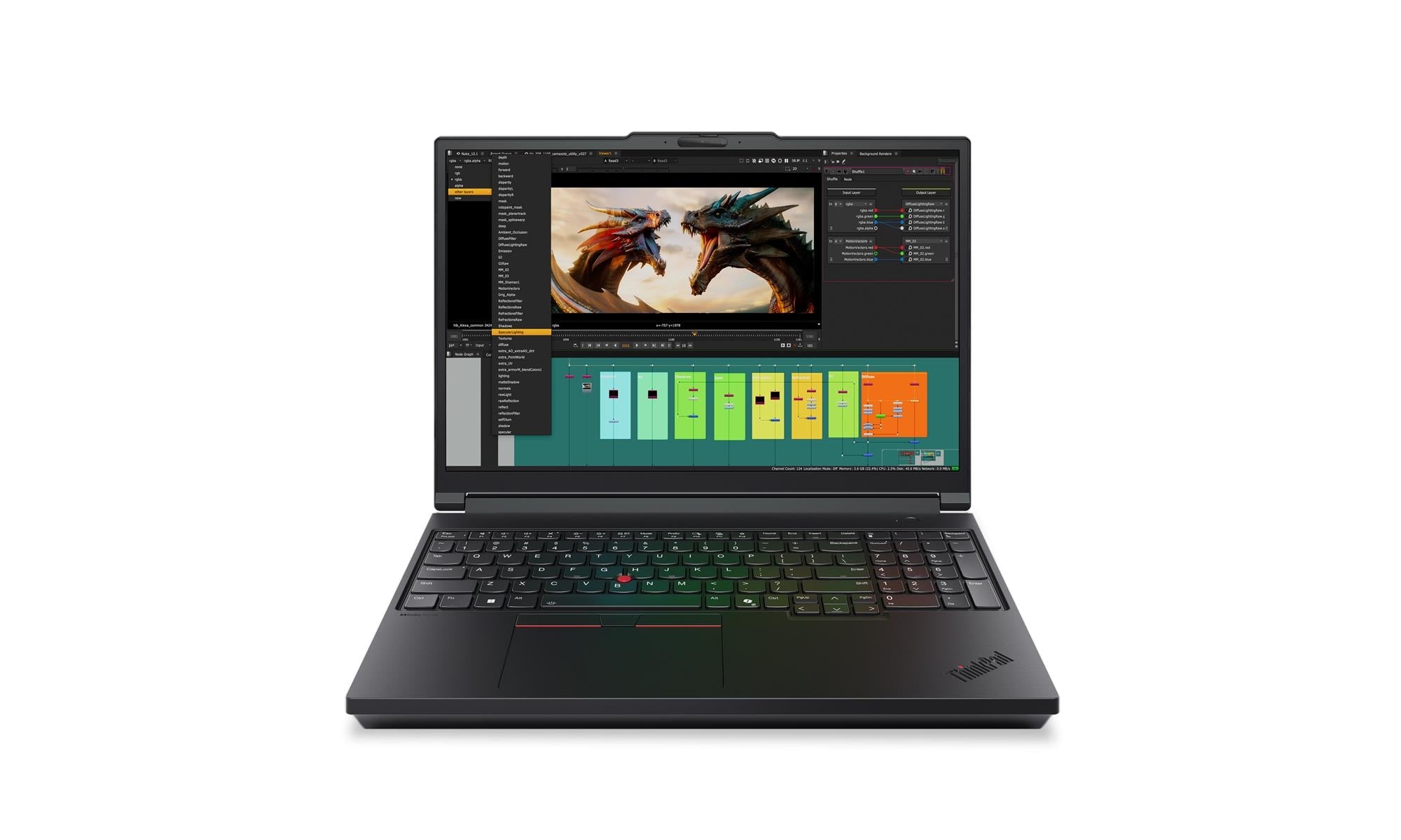 Lenovo ThinkPad P16 G3 Intel, Black, 16 ", IPS