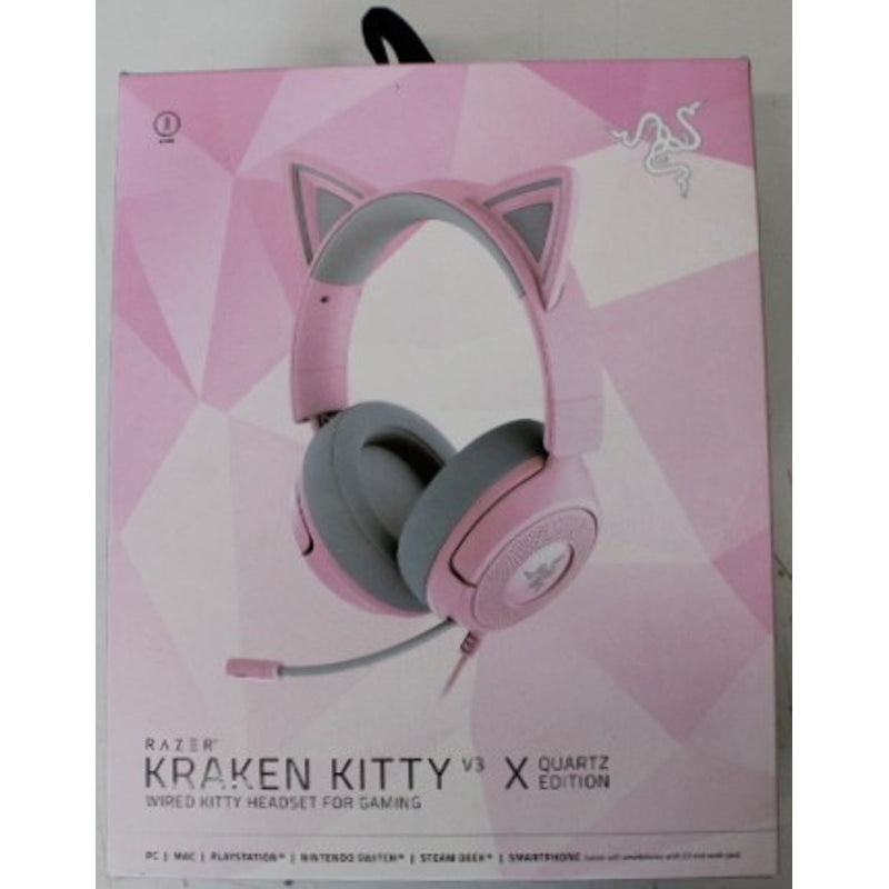 Razer Kraken Kitty V3 X — Gaming Headset, SALE OUT. Razer Gaming Headset, Wired, Over-Ear