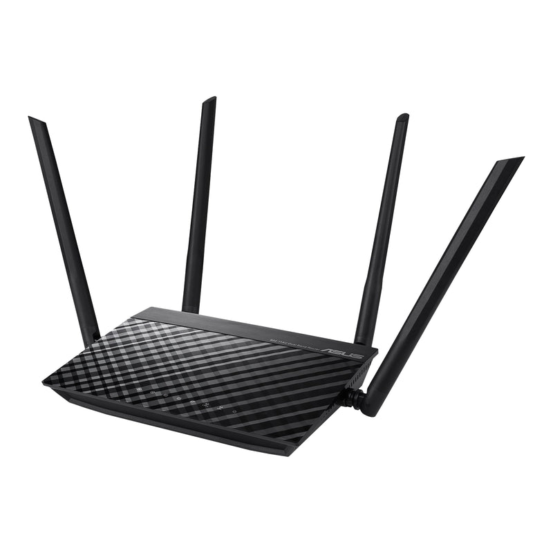 Asus Router — RT-AC1200 v.2, 802.11ac, 300+867 Mbit/s, 10/100 Mbit/s