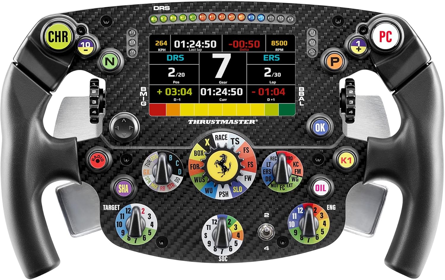 Thrustmaster Steering Wheel Add-On Ferrari SF-25 Edition, Black