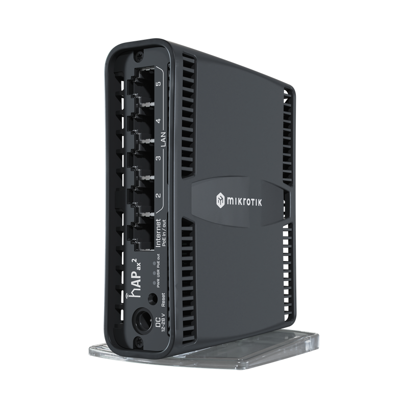MikroTik C52iG-5HaxD2HaxD-TC — hAP ax², 802.11ax, Ethernet LAN (RJ-45) ports 5, No mobile broadband