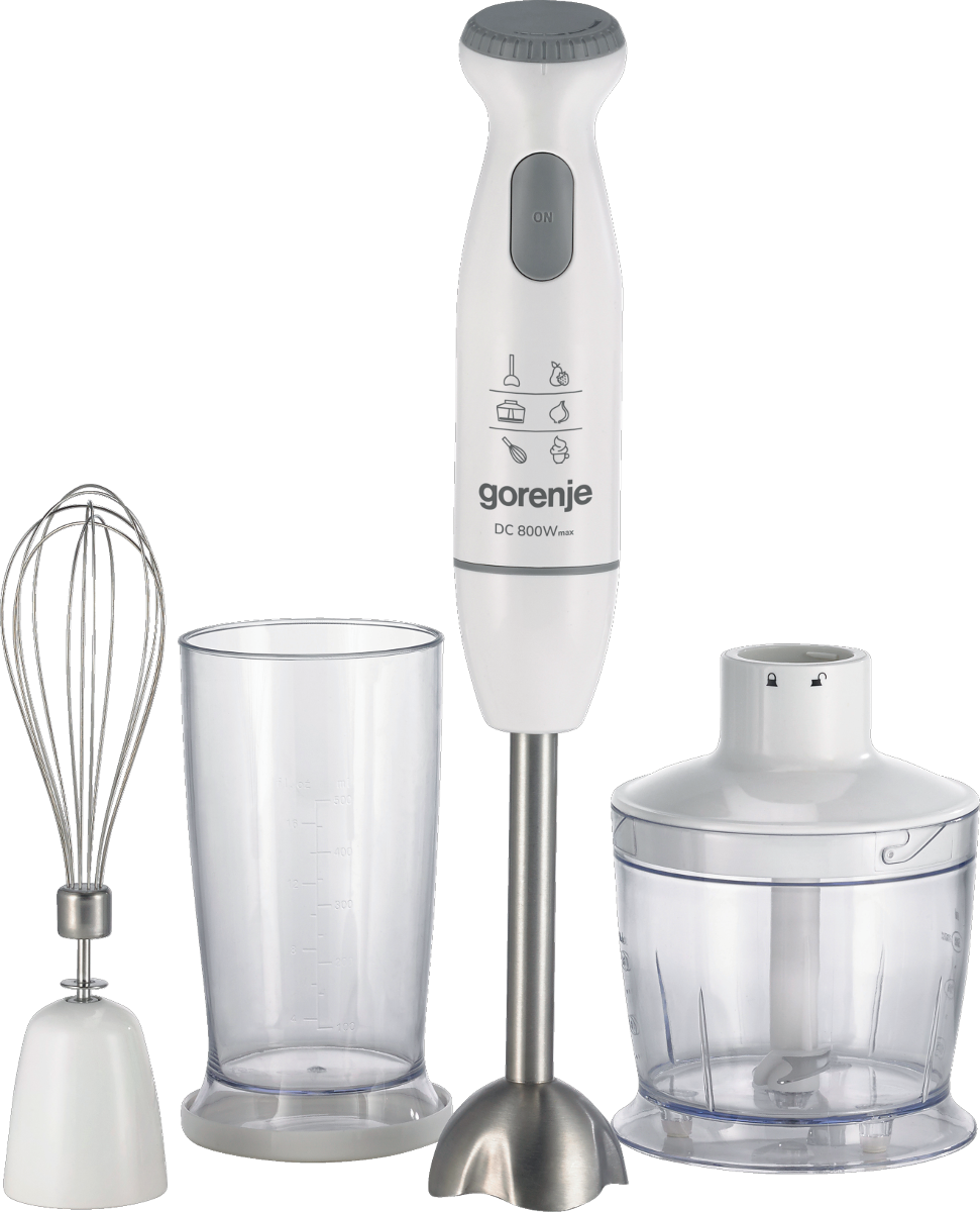 Gorenje HBC804QW — Hand Blender, 800 W, Jar capacity 0.5 L, White