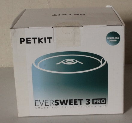 PETKIT Eversweet 3 Pro (Wireless Pump) — Smart Pet Drinking Fountain, PETKIT Smart Pet Drinking Fountain, Capacity 1.35 L, Filtering
