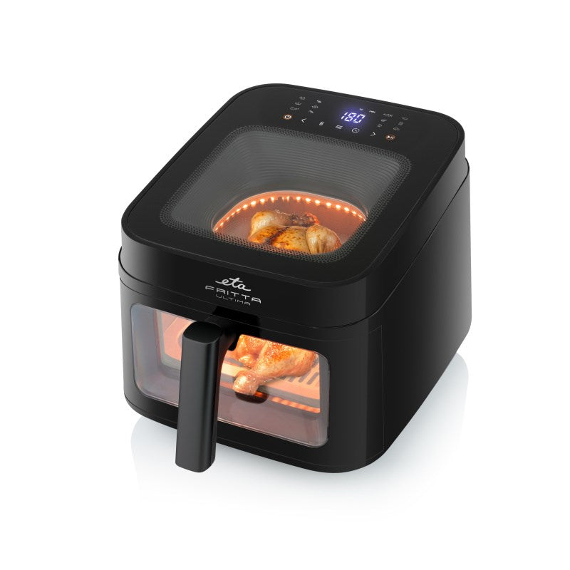 ETA Fritta Ultima 716890000 — Hot Air Fryer, Power 1700 W, Capacity 6.5 L, Black