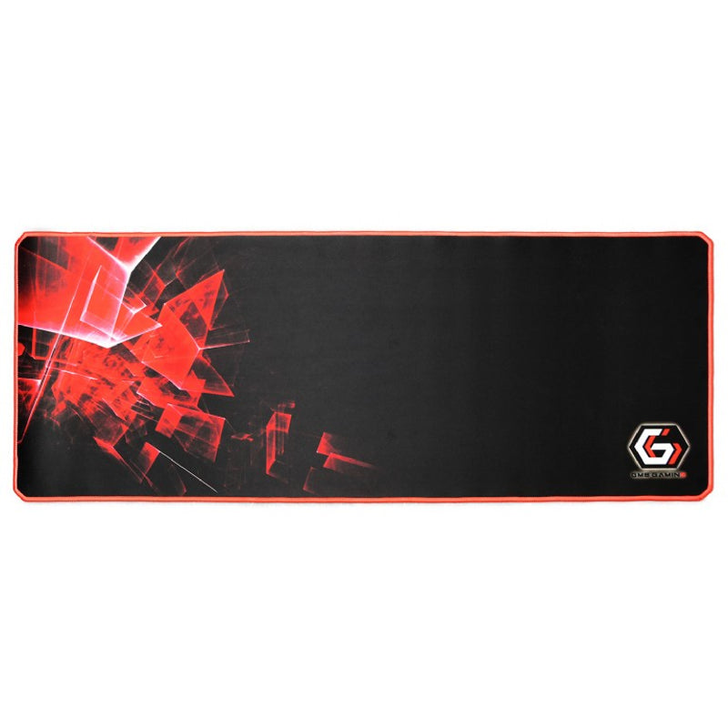 Gembird, Gaming mouse pad PRO, extra large, Black/Red