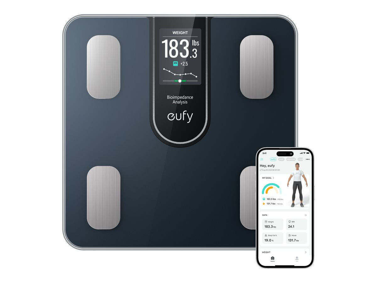 Anker Eufy C20 — Smart Scale, Maximum weight (capacity) 180 kg, Multiple users